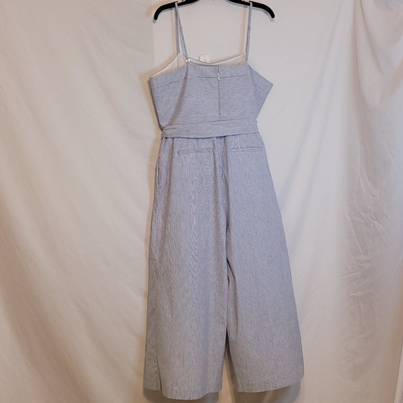 BANANA Republic Women's Striped Cropped Jumpsuit - Picture 13 of 17